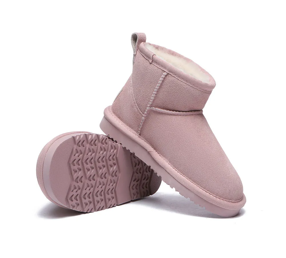 AUSTRALIAN SHEPHERD® UGG Boots Kids Sheepskin Wool Mini Noel