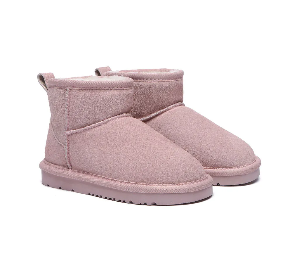 AUSTRALIAN SHEPHERD® UGG Boots Kids Sheepskin Wool Mini Noel