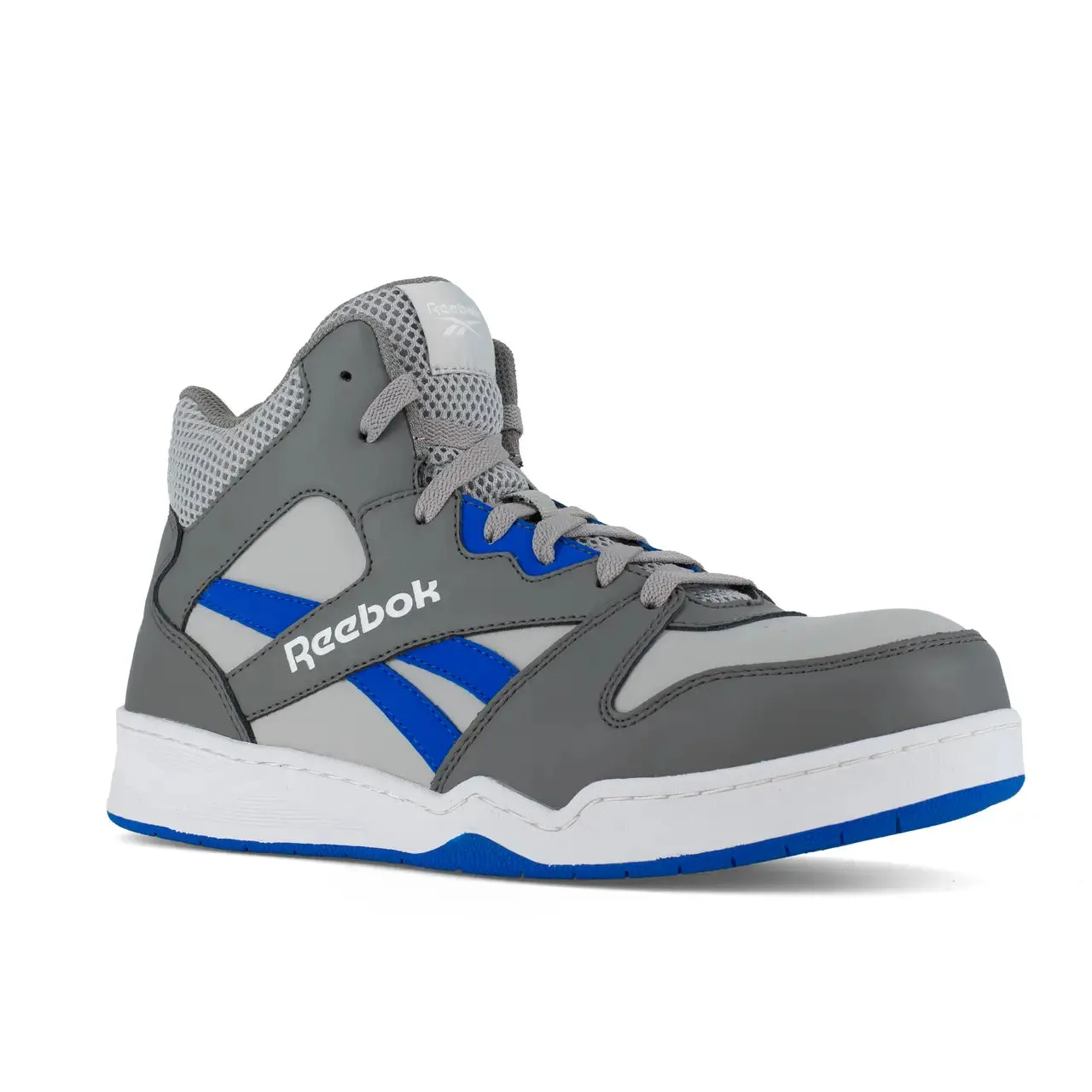 Bb4500 Composite-Toe Athletic Work Shoe Gray/Cobalt Blue