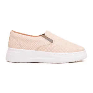 Beige Slip On Sneaker AT9082