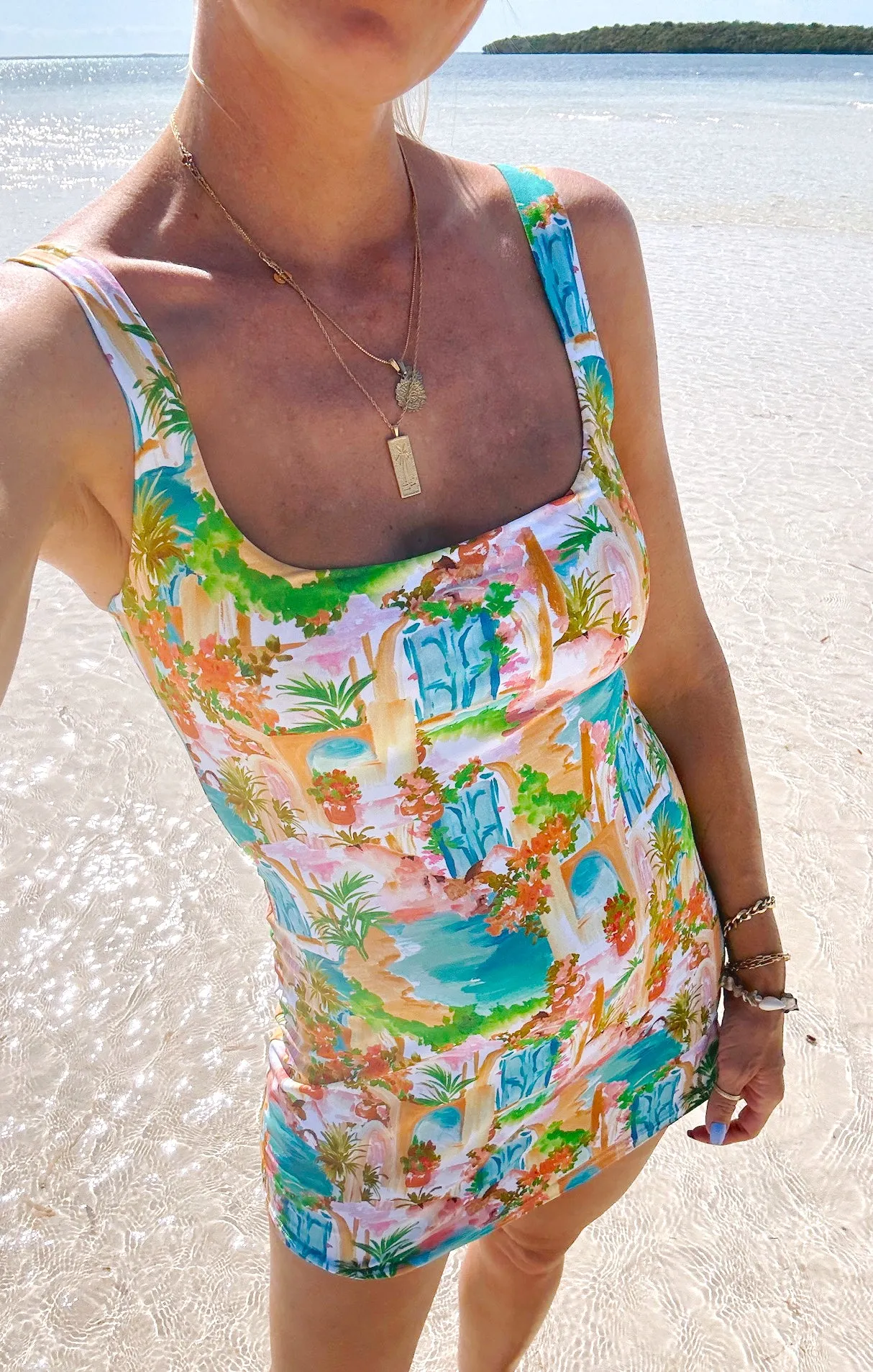 Bimini Swim Dress ~ Palermo Spritz