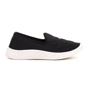 Black Casual Slip Ons WN6142