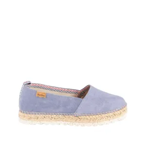 Closed Toe with Suede Leather Espadrilles for Women - Aria