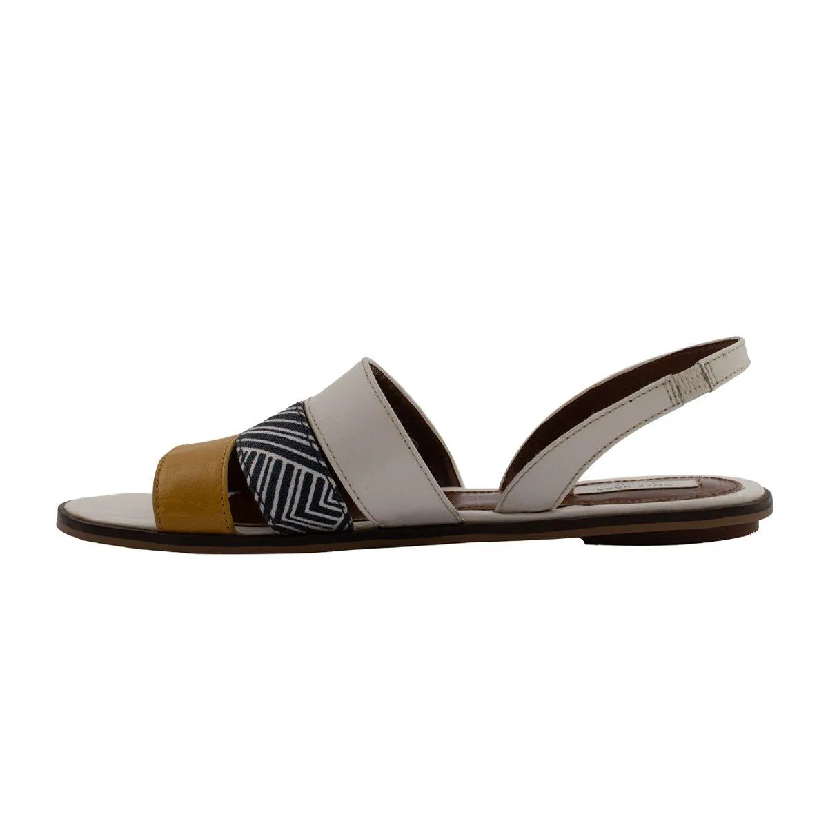 Cole Haan Anisa Pristine Flat Sandals Leather Multicolour Colour For Women