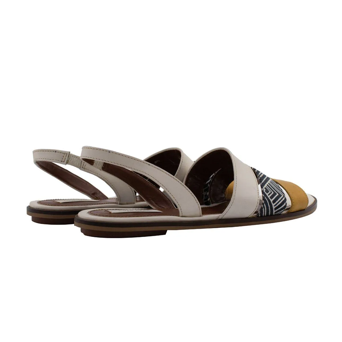 Cole Haan Anisa Pristine Flat Sandals Leather Multicolour Colour For Women