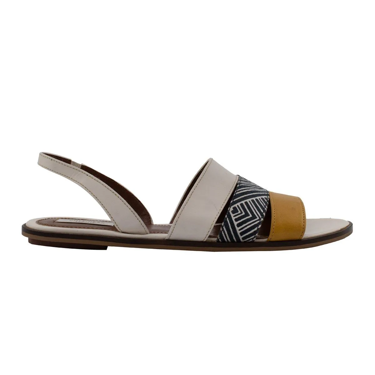 Cole Haan Anisa Pristine Flat Sandals Leather Multicolour Colour For Women