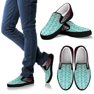 Dopamine Molecules #2 | Men's Slip Ons | Mandalazed