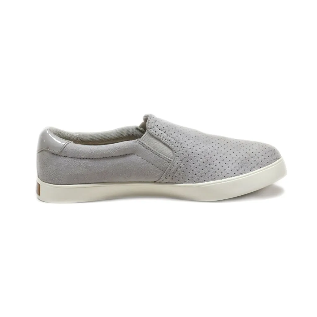 Dr. Scholl'S Slip Ons Suede Grey Colour For Women