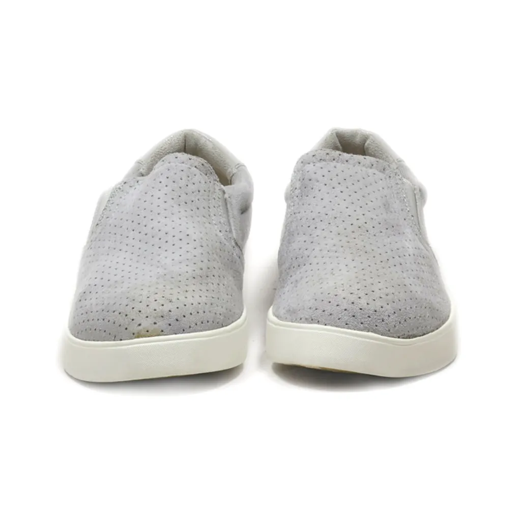 Dr. Scholl'S Slip Ons Suede Grey Colour For Women