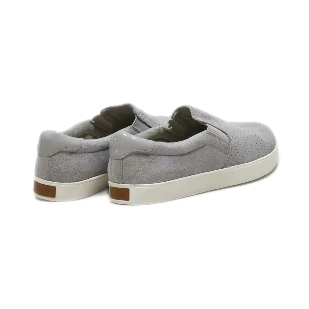 Dr. Scholl'S Slip Ons Suede Grey Colour For Women