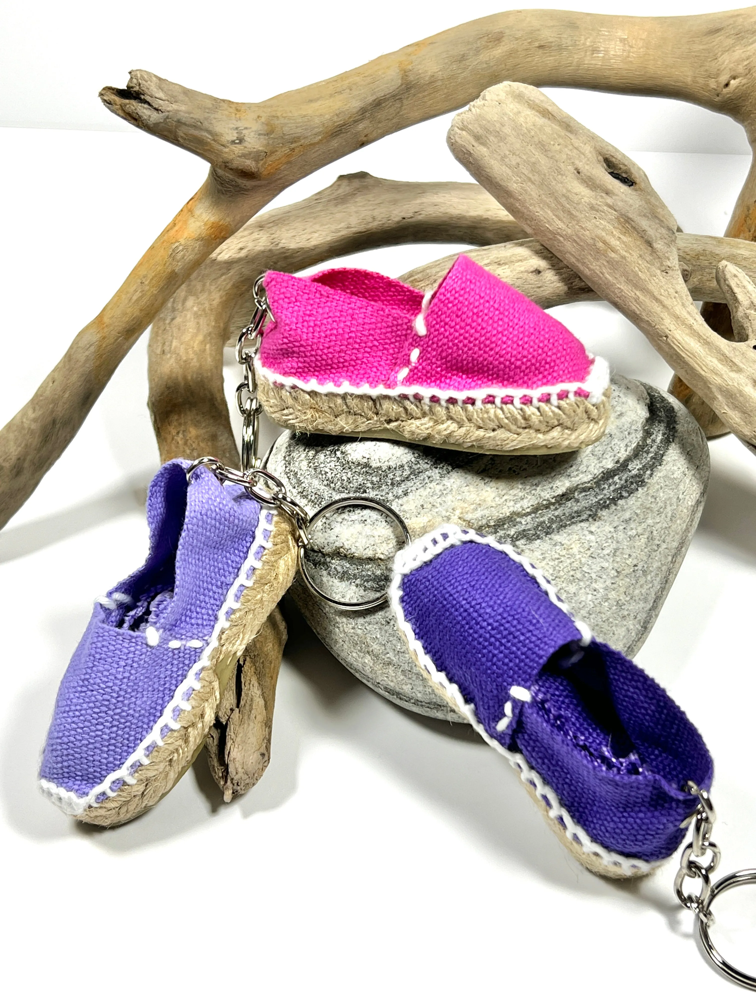 Espadrilles keychain