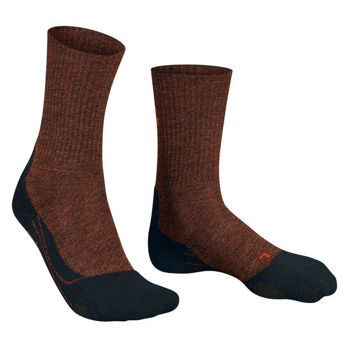 Falke TK2 Explore Wool Trekking Socks - Samba Orange