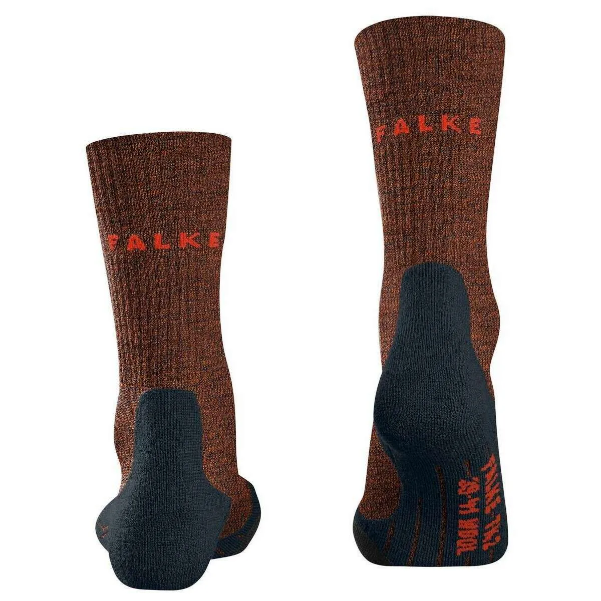 Falke TK2 Explore Wool Trekking Socks - Samba Orange