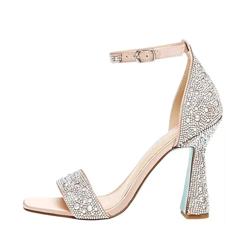 Funki Buys | Shoes | Women's Rhinestone High Bling Sandals