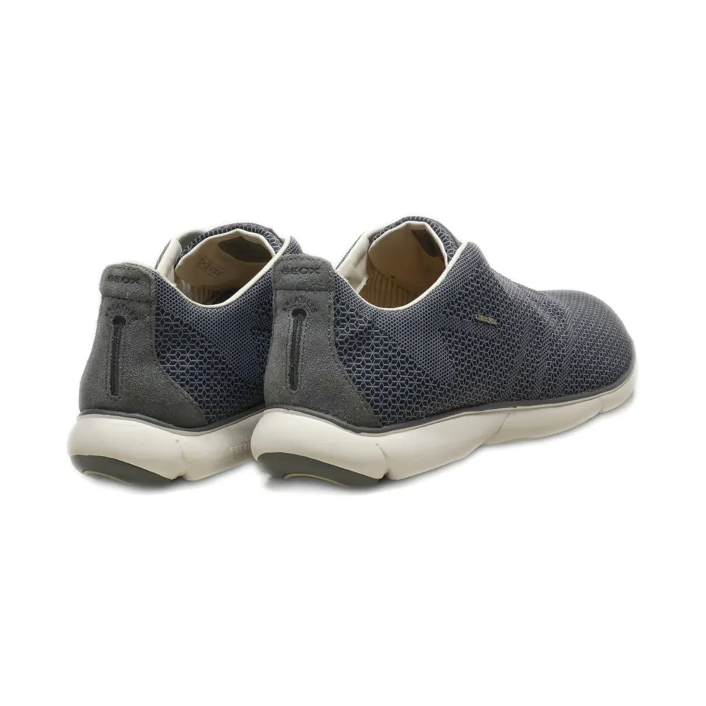 Geox Casual Slip Ons Fabric Grey Colour For Men