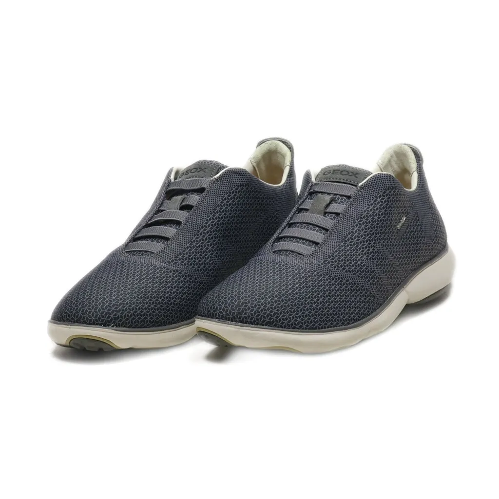 Geox Casual Slip Ons Fabric Grey Colour For Men