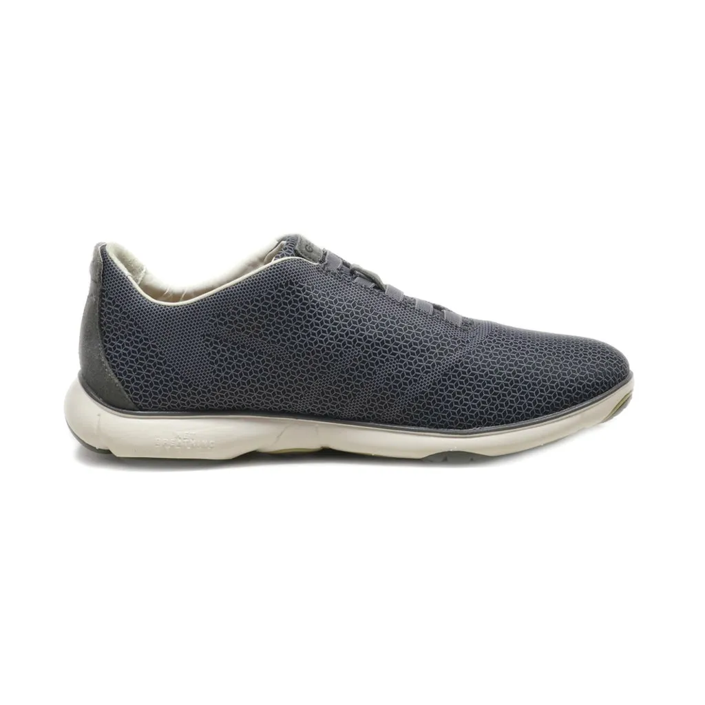 Geox Casual Slip Ons Fabric Grey Colour For Men