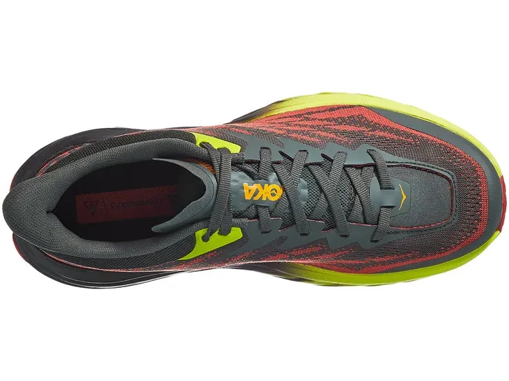 Hoka | Speedgoat 5 | Men's | Thyme/Fiesta