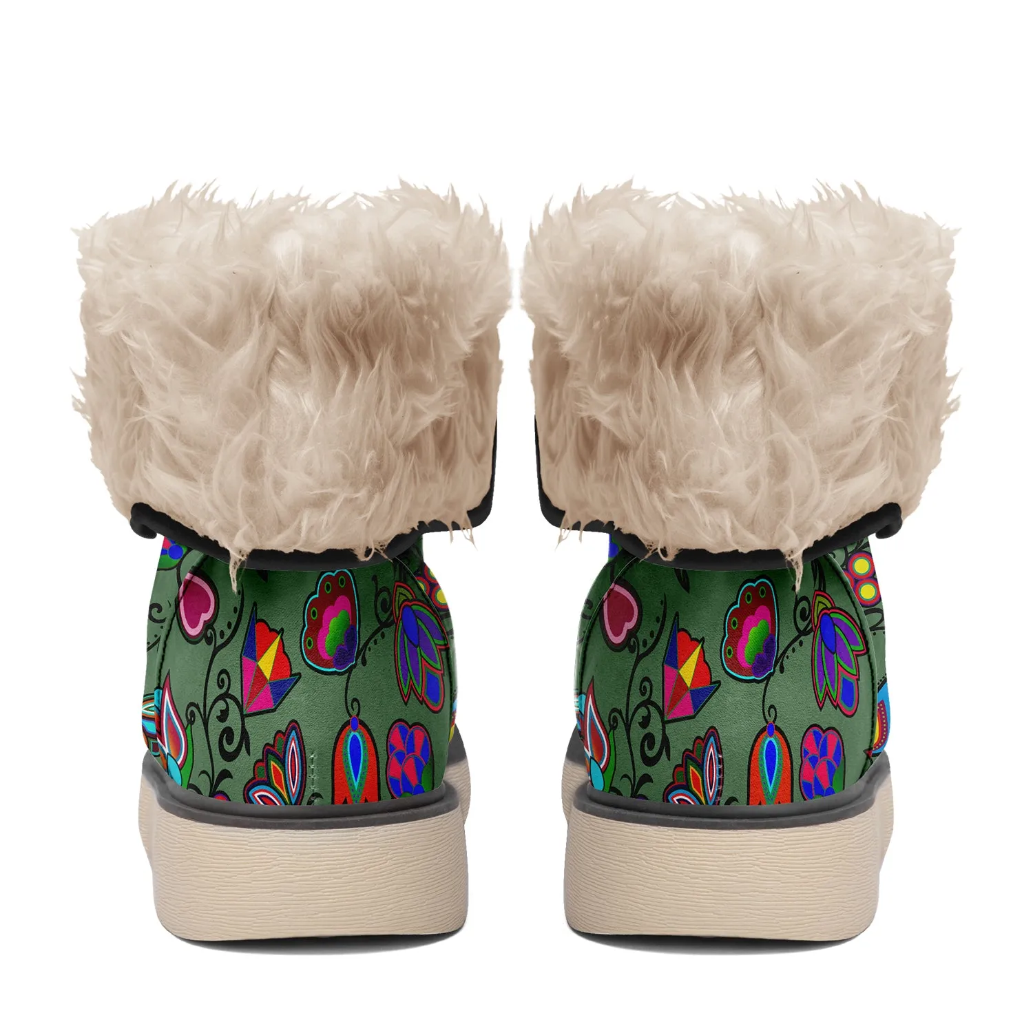 Indigenous Paisley Dark Sea Polar Winter Boots