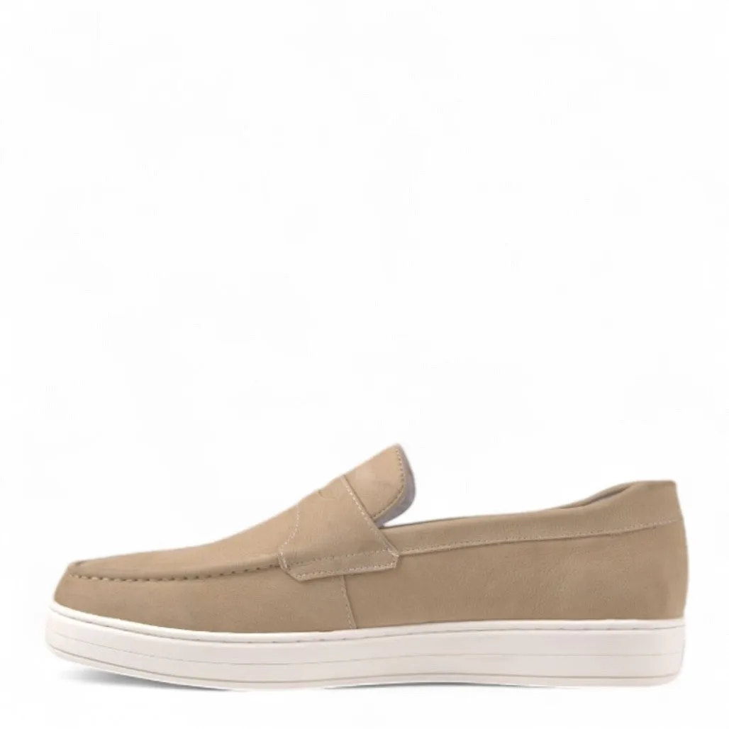 Magno Taupe Slip-Ons