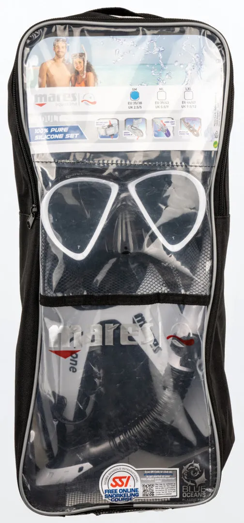 Mares X-One Marea Dive Mask Snorkel and Fins Set