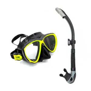 Neptune Alpheus Mask and Aruna EasyClear Splash Guard Snorkel