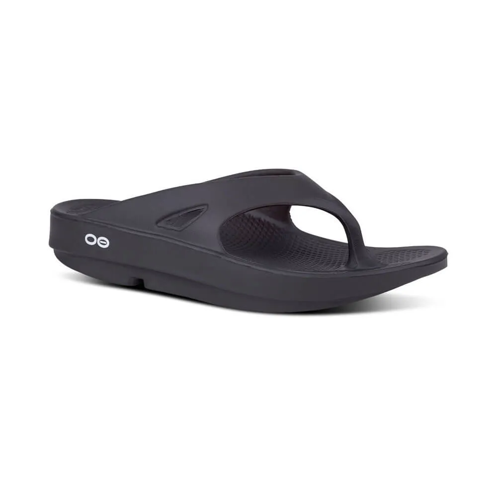 Ofoos Unisex OOriginal Thong Sandals - Black