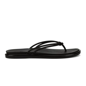 Olukai 'Aka Women's Sandals- Black on Black