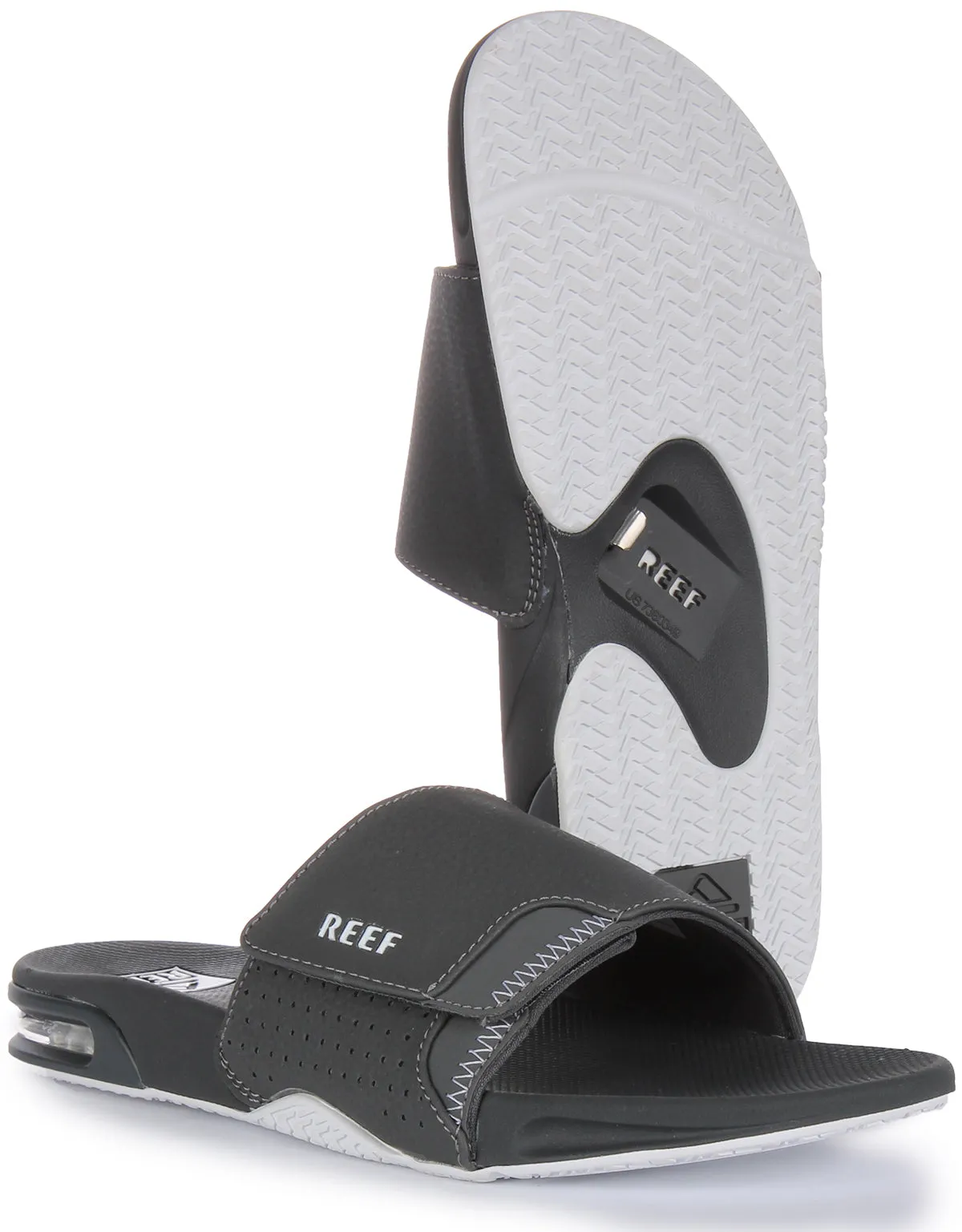 Reef M Fanning In Charcoal For Men