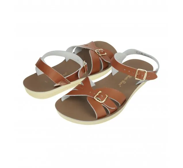 Saltwater Boardwalk Sandal Adult Tan