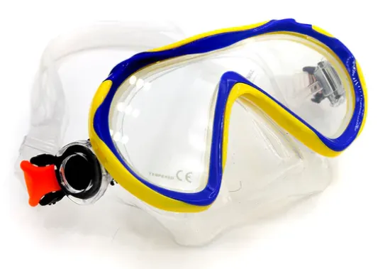 Sharkskin Junior Mask & Dry Snorkel Set With Mesh Bag   Free Anti-fog