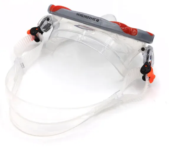 Sharkskin Junior Mask & Dry Snorkel Set With Mesh Bag   Free Anti-fog