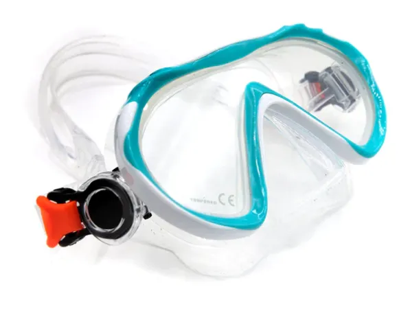 Sharkskin Junior Mask & Dry Snorkel Set With Mesh Bag   Free Anti-fog