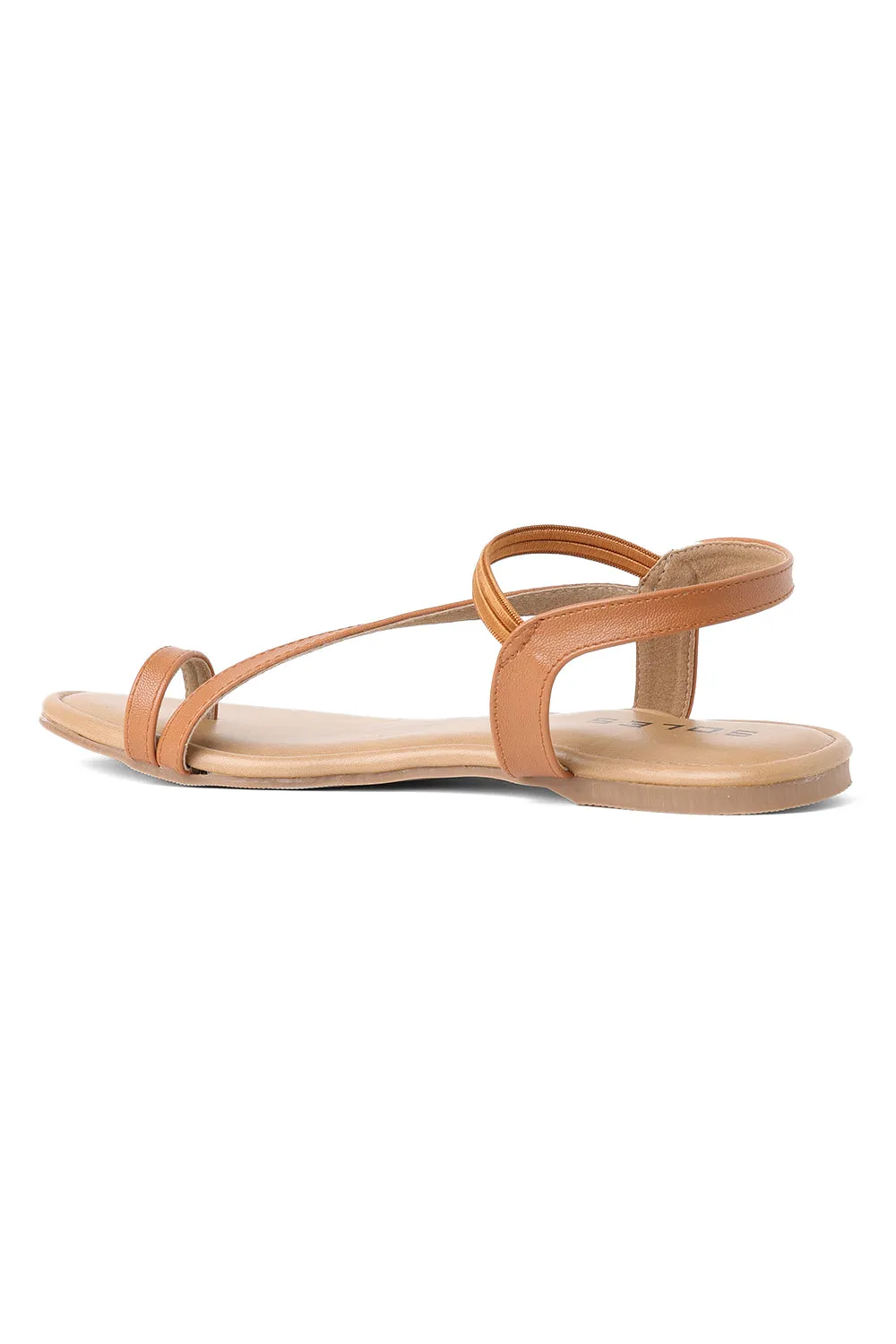 SOLES Toe Hold Flat Sandals