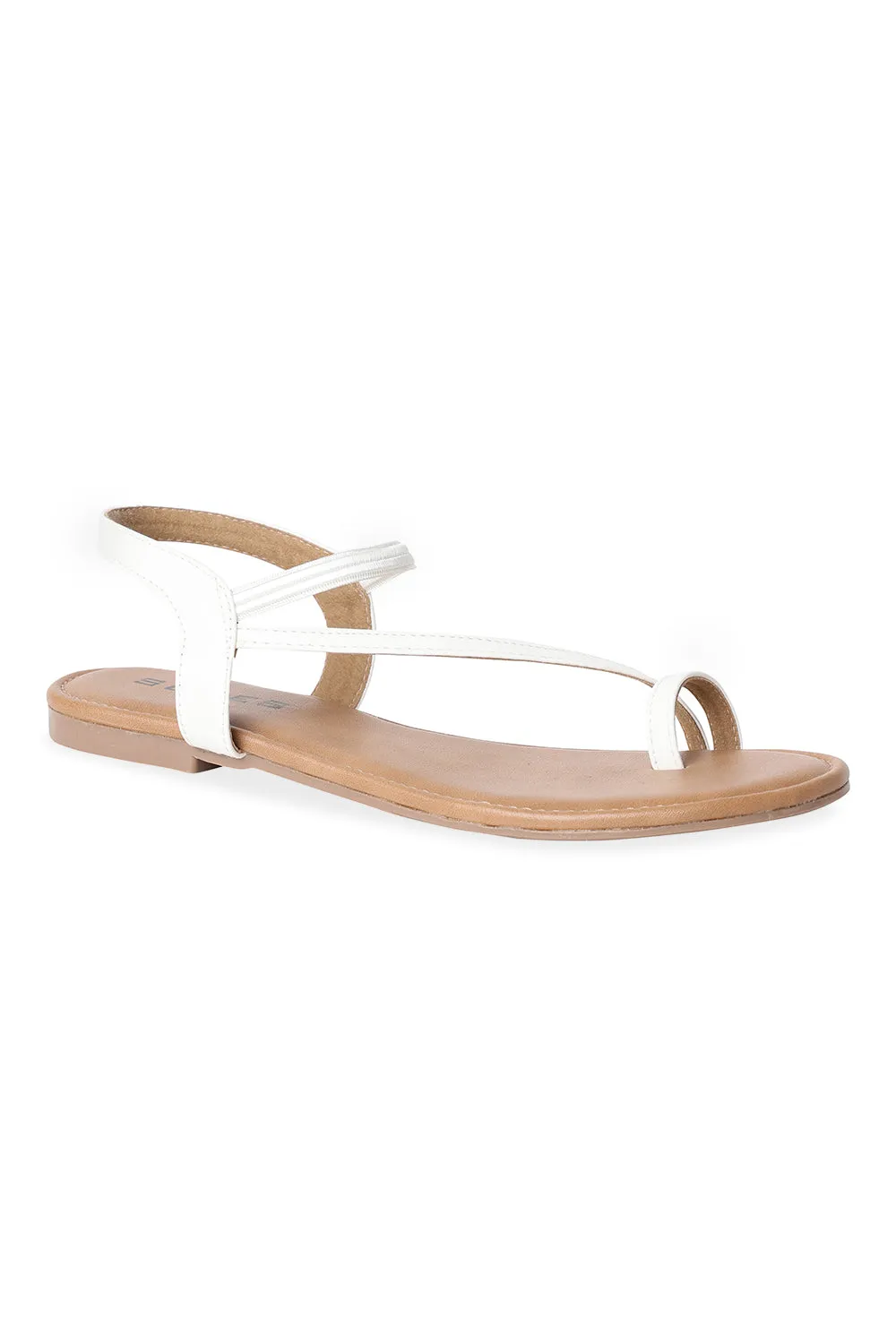 SOLES Toe Hold Flat Sandals