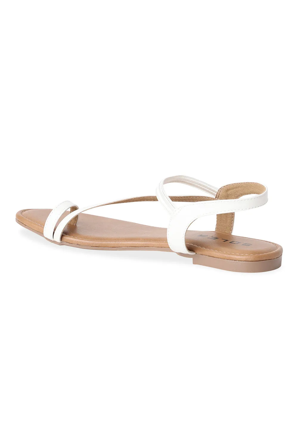 SOLES Toe Hold Flat Sandals