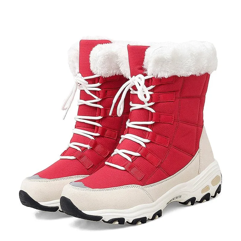 Stormshell Women's Orthopedic Winter Boots - Red