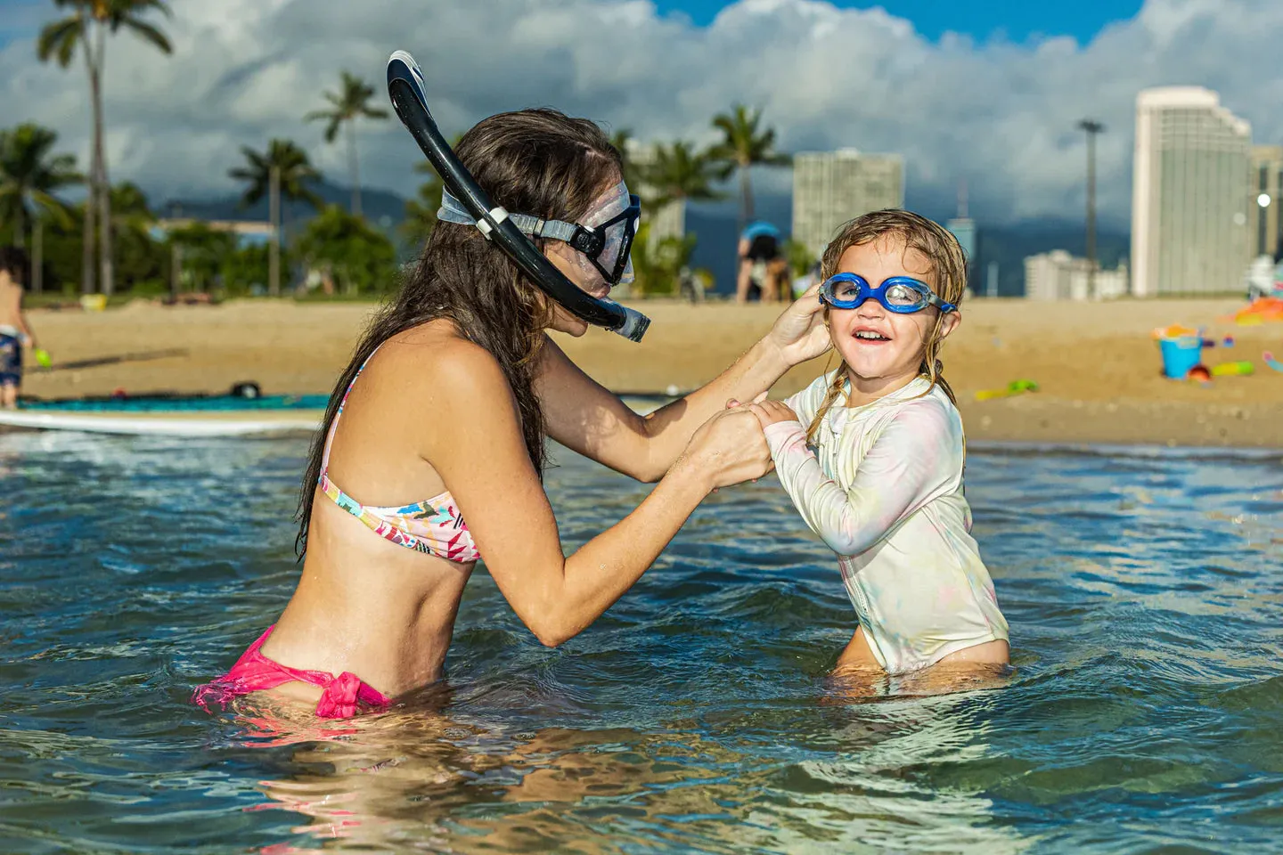 Tiki Snorkeling Combo - Blue