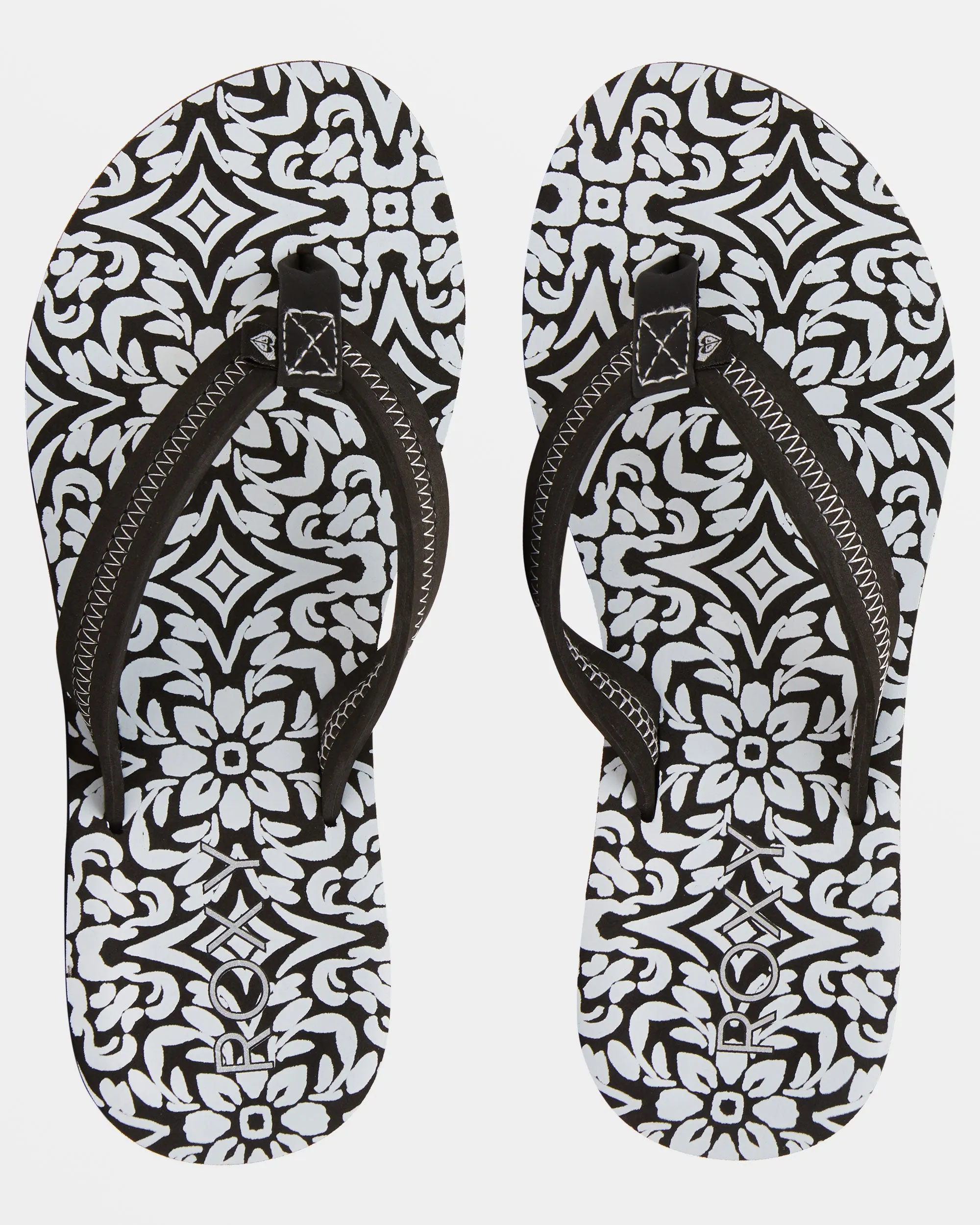 Vista Loreto II Flip-Flops - Black/Soft White