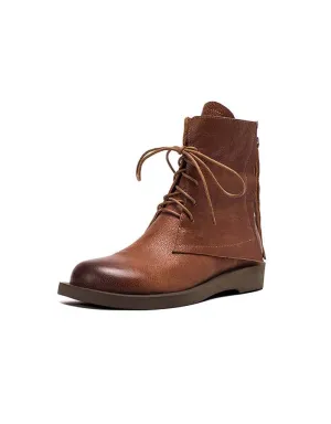 Wear-resistant Slip-resistant Handmade Ankle Boots