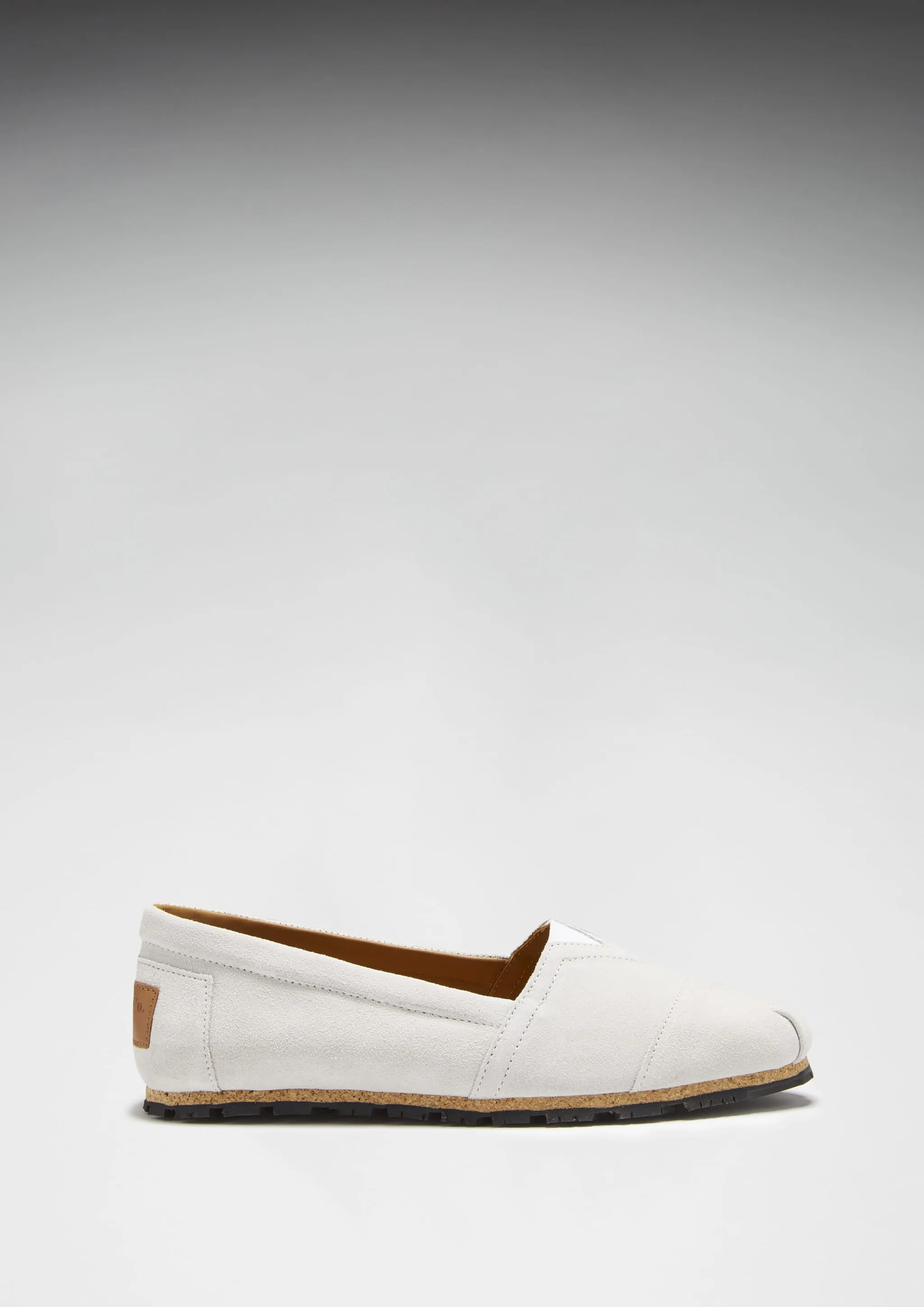 Women's Chukka Espadrilles, white suede