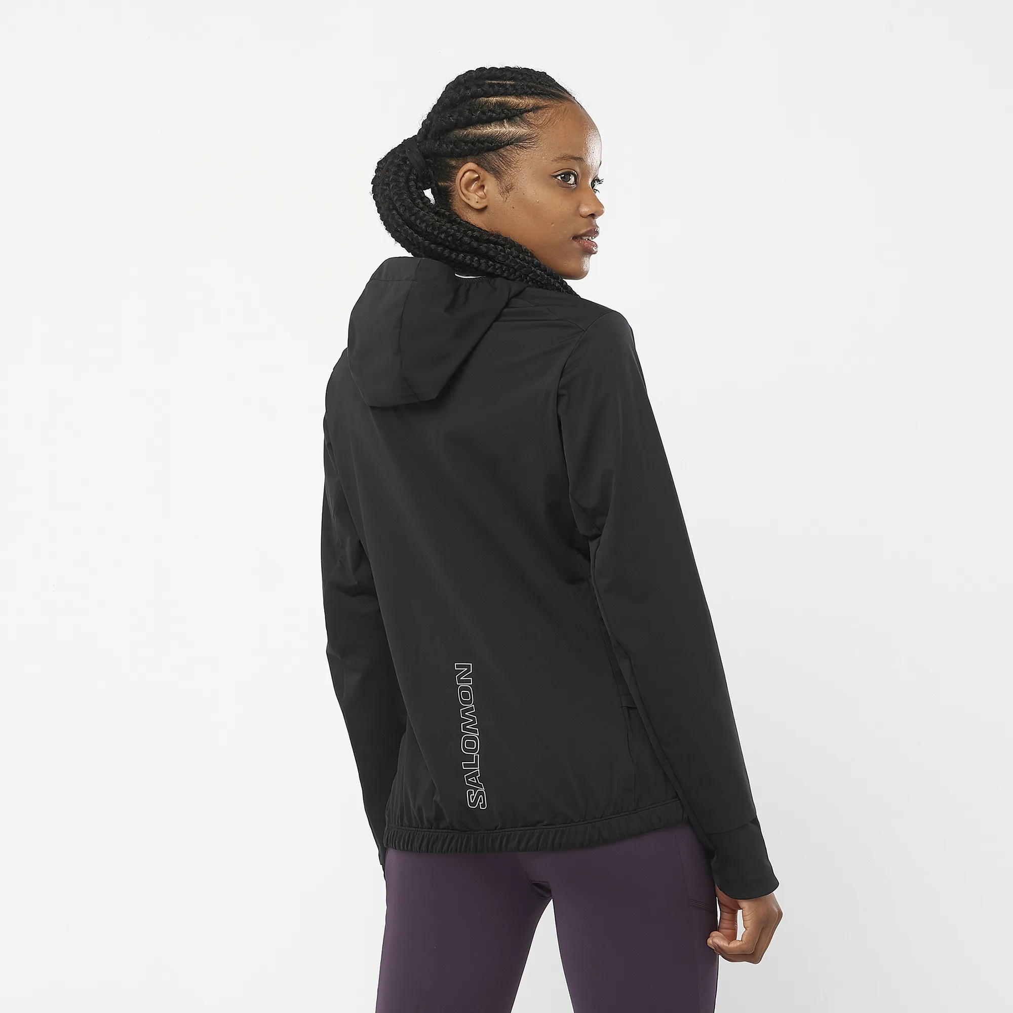 Women's Light Shell Jacket (Deep Black)